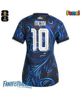 Argentina Lionel Messi #10 Echipament de Fotbal Replică Mondial 2026 Femei Deplasare
